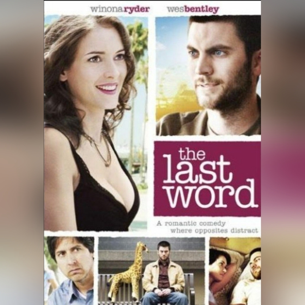 Blu-Ray The Last Word +Bonus Features-Stars Winona Ryder, Wes Bentley,Ray Romano